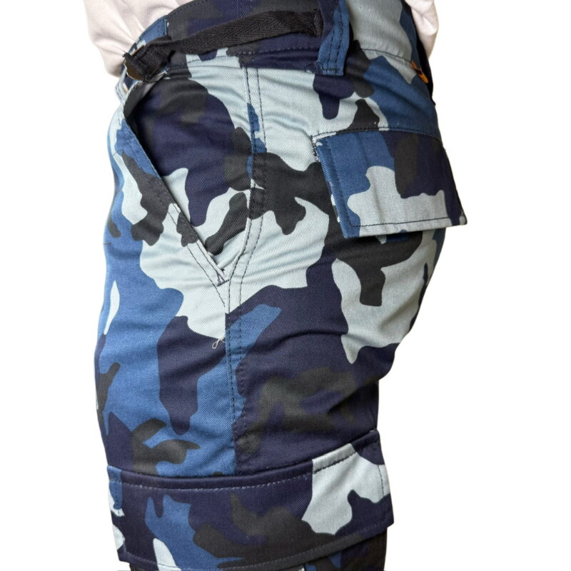 Pantalon camouflage cargo couleur variée – Image 9