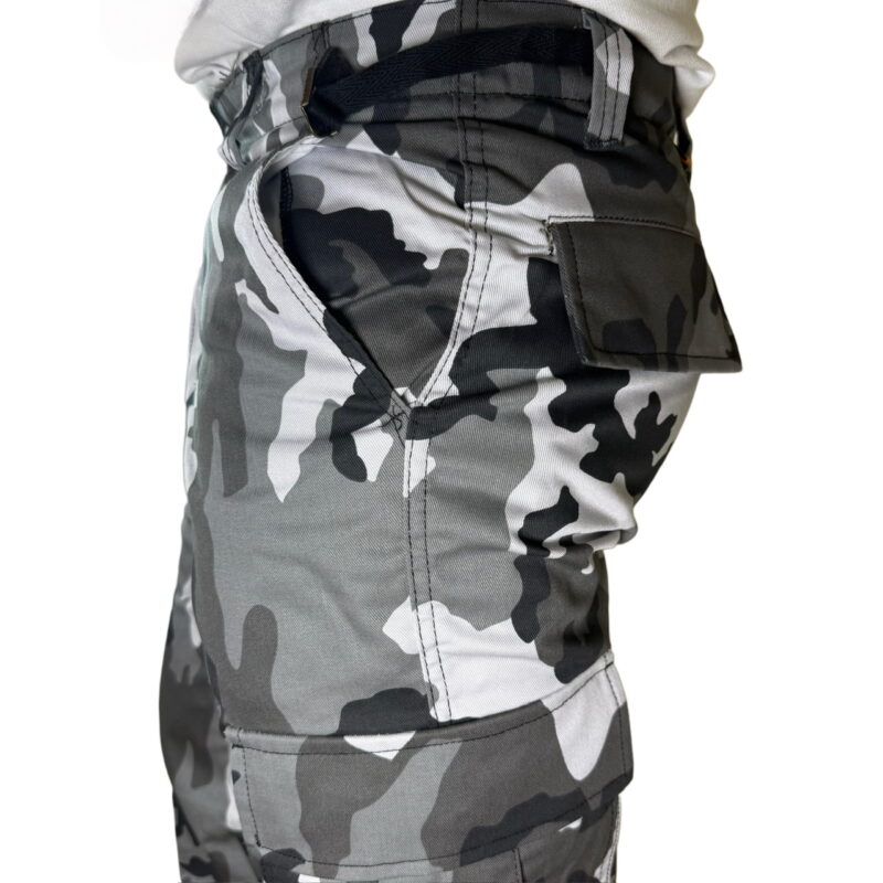 Pantalon camouflage cargo couleur variée – Image 5