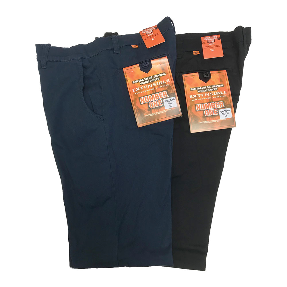 Pantalon de travail extensible NUMBER ONE – Jeans Dépôt