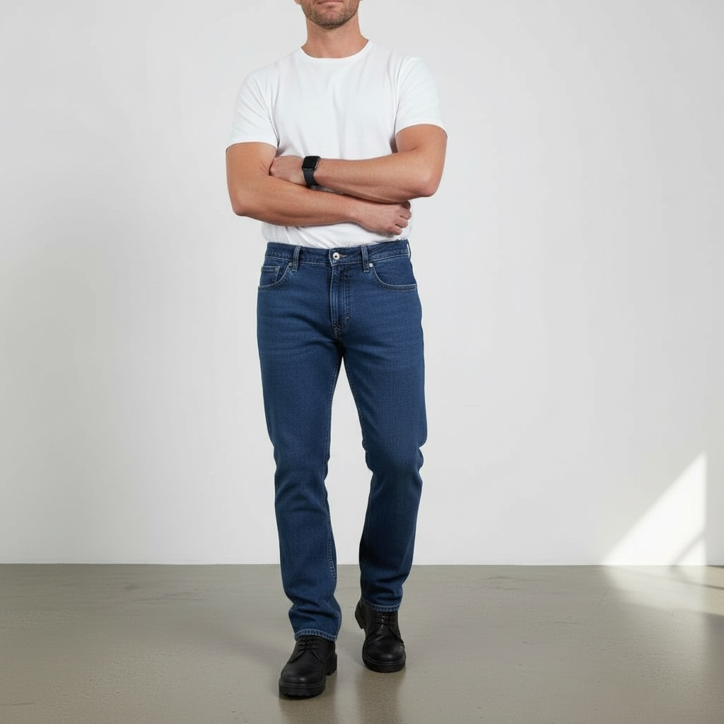 Jeans de base robuste pour homme 2/45.99$ – Image 2