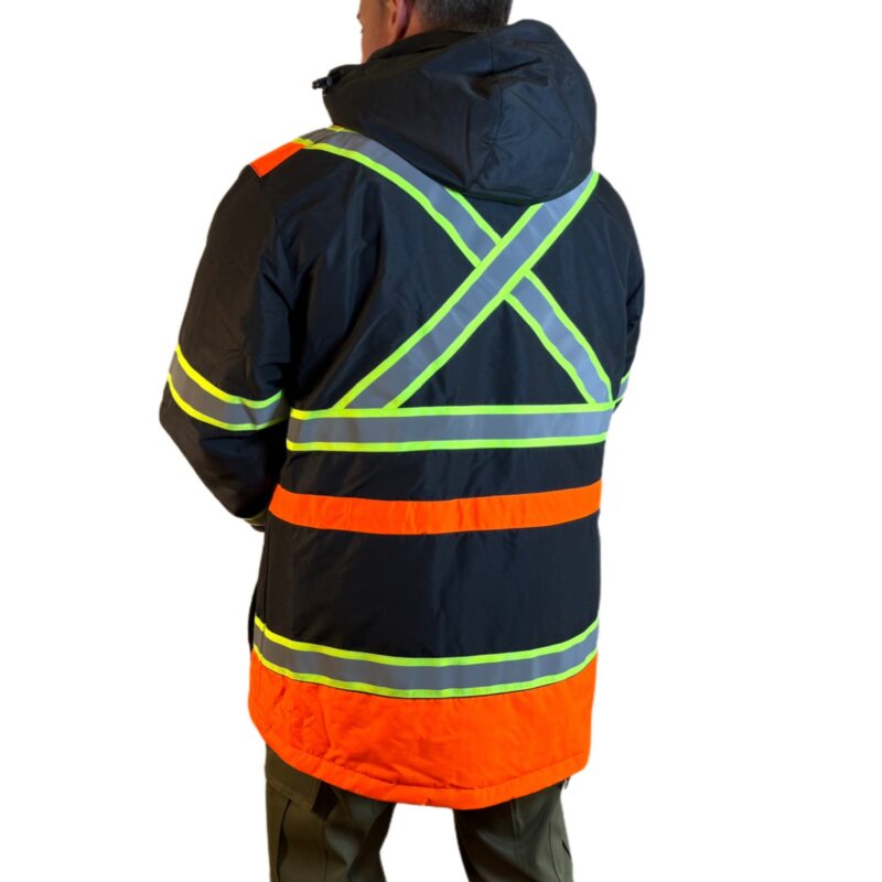 Parka matelassé haute visibilité – Image 2