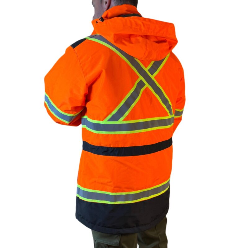 Parka matelassé haute visibilité – Image 3