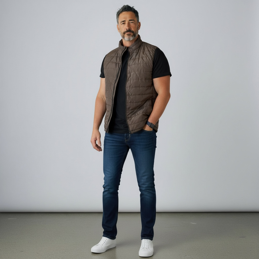 Veste d'extérieur sans manche H/F