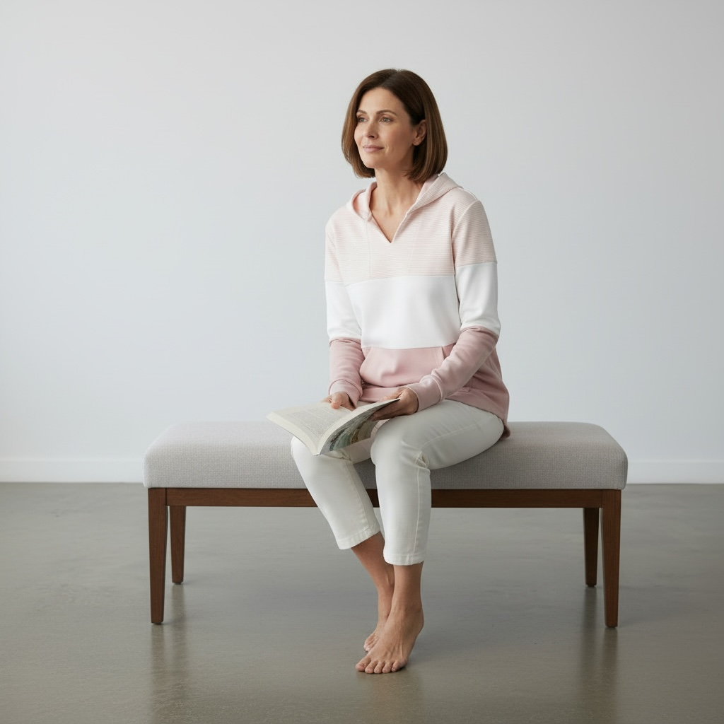 Chandail à capuchon colorblock ultra confortable – Image 3