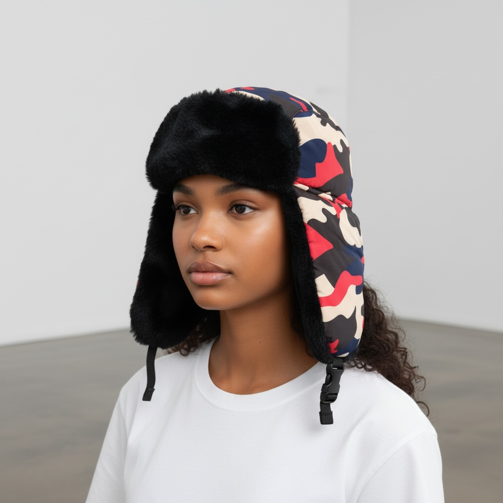 chapeaux d'hiver style aviateur