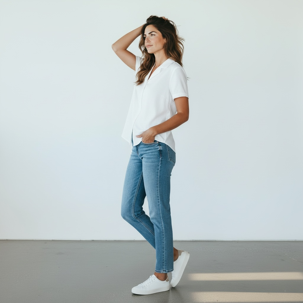 Blouse manche courte légère